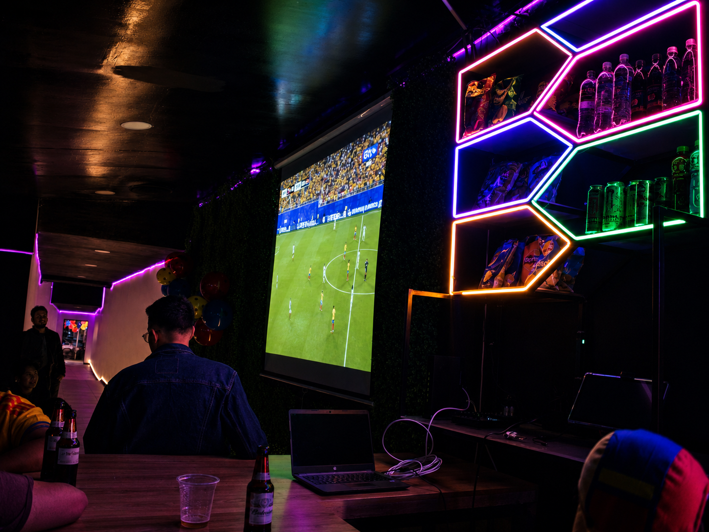 Espacio para compartir en Gran&Chelas Club